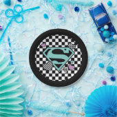 Assiettes En Carton Skater Girl Supergirl Coeurs S-Shield (Fête)