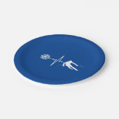 Assiettes En Carton Ski (Angle)