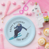 Assiettes En Carton Ski (Fête)