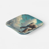 Assiettes En Carton Ski Bigfoot (Angulaire)