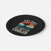 Assiettes En Carton Ski Dad (Angle)