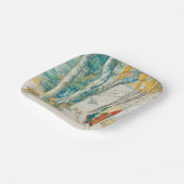 Assiettes En Carton Ski d'hiver par Carl Larsson (Angulaire)