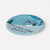 Assiettes En Carton Ski SUPÉRIEUR plus rapidement (Angle)