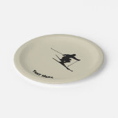 Assiettes En Carton Skier (Angle)