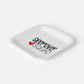 Assiettes En Carton Sleepover Squad Heart Party (Angulaire)