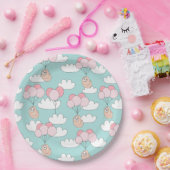 Assiettes En Carton Sloth (Fête)