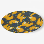 Assiettes En Carton Sloth (Angle)