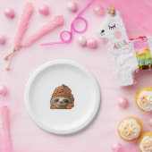 Assiettes En Carton Sloth espuki sison halloween T-shirt classique (Fête)