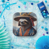 Assiettes En Carton Sloth Samurai (Fête)