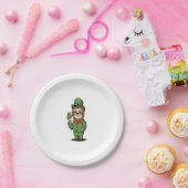 Assiettes En Carton Sloth St Patrick's Day Irish Lucky (Fête)