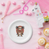 Assiettes En Carton Sloth Summer Beach Rocking (Fête)