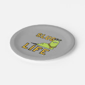 Assiettes En Carton Slug Life (Angle)