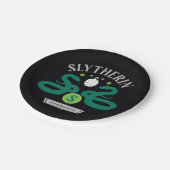 Assiettes En Carton SLYTHERIN™ House Double Snake Locket Graphique (Angle)