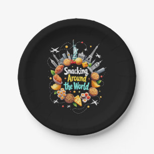 Assiettes En Carton Snacking Autour Du Monde Fast Food Travel Travele