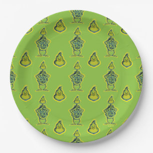 Assiettes En Carton Snarky Grinch   Funny I'm Only Talking to My Dog T