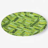 Assiettes En Carton Snarky Grinch | Grinch Snarky Phrase Motif (Angle)