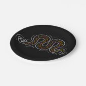 Assiettes En Carton Snkae a pointillé la conception (Angle)