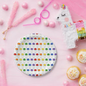 Assiettes En Carton Snoballs (Fête)