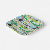 Assiettes En Carton Snoopy & Friends | Go Camping (Angulaire)