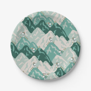 Assiettes En Carton Snoopy Grand Motif extérieur