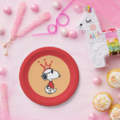 Assiettes En Carton Snoopy - Joe Cool Crown (Fête)