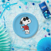 Assiettes En Carton Snoopy "Joe Cool" debout (Fête)