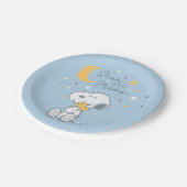 Assiettes En Carton Snoopy & Woodstock | Over the Moon Baby Shower Pap (Angle)