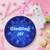 Assiettes En Carton Snowburst - Gleðileg Jól (Fête)