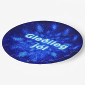 Assiettes En Carton Snowburst - Gleðileg Jól (Angle)