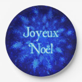 Assiettes En Carton Snowburst - Joyeux Noё l (Devant)