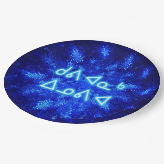 Assiettes En Carton Snowburst - Kuvianak Innovia (Angle)