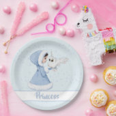 Assiettes En Carton Snowflakes hiver de la princesse de Noël (Fête)