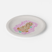 Assiettes En Carton Snuffleupagus de Bohême (Angle)