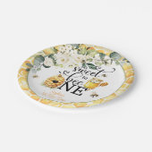 Assiettes En Carton So Sweet to Be One 1st Birthday Plate (Angle)