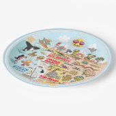 Assiettes En Carton SoCal (Angle)