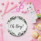 Assiettes En Carton Soccer Ball Oh Boy Sports Jeu Baby shower à thème (Fête)