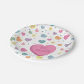 Assiettes En Carton Soeur Candy Février fête (Angle)