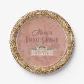 Assiettes En Carton Soft Renaissance Rococo Fête des mariées esthétiqu (Devant)