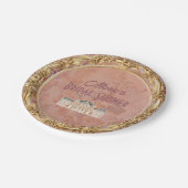 Assiettes En Carton Soft Renaissance Rococo Fête des mariées esthétiqu (Angle)