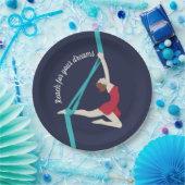 Assiettes En Carton Soies aériennes (Fête)