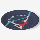 Assiettes En Carton Soies aériennes (Angle)