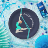 Assiettes En Carton Soies aériennes (Fête)