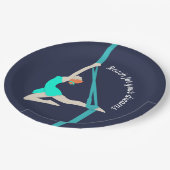 Assiettes En Carton Soies aériennes (Angle)