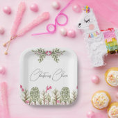 Assiettes En Carton Soin de Noël (Fête)