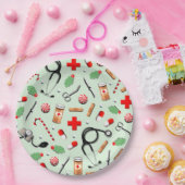 Assiettes En Carton Soins de santé Noël Fête (Fête)