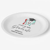 Assiettes En Carton Soins dentaires Bon Diplôme de dentition (Angle)