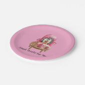 Assiettes En Carton Soins Doux Pour Vous - Plaque Papier Porcupine (Angle)