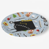 Assiettes En Carton Soins infirmiers (Angle)