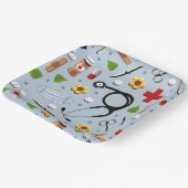 Assiettes En Carton Soins infirmiers (Angulaire)