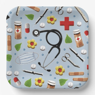 Assiettes En Carton Soins infirmiers